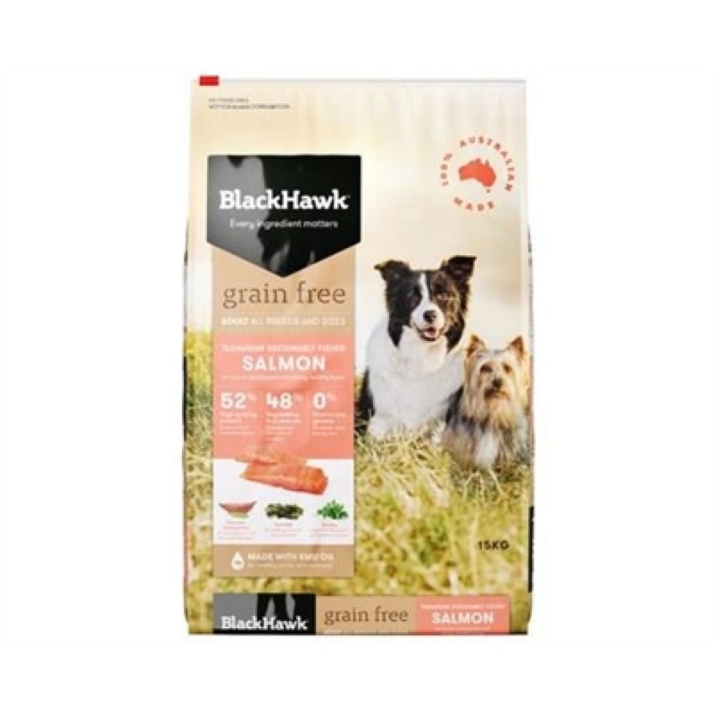 Black Hawk Grain Free Salmon 15kg Pet Food Reviews (Australia)