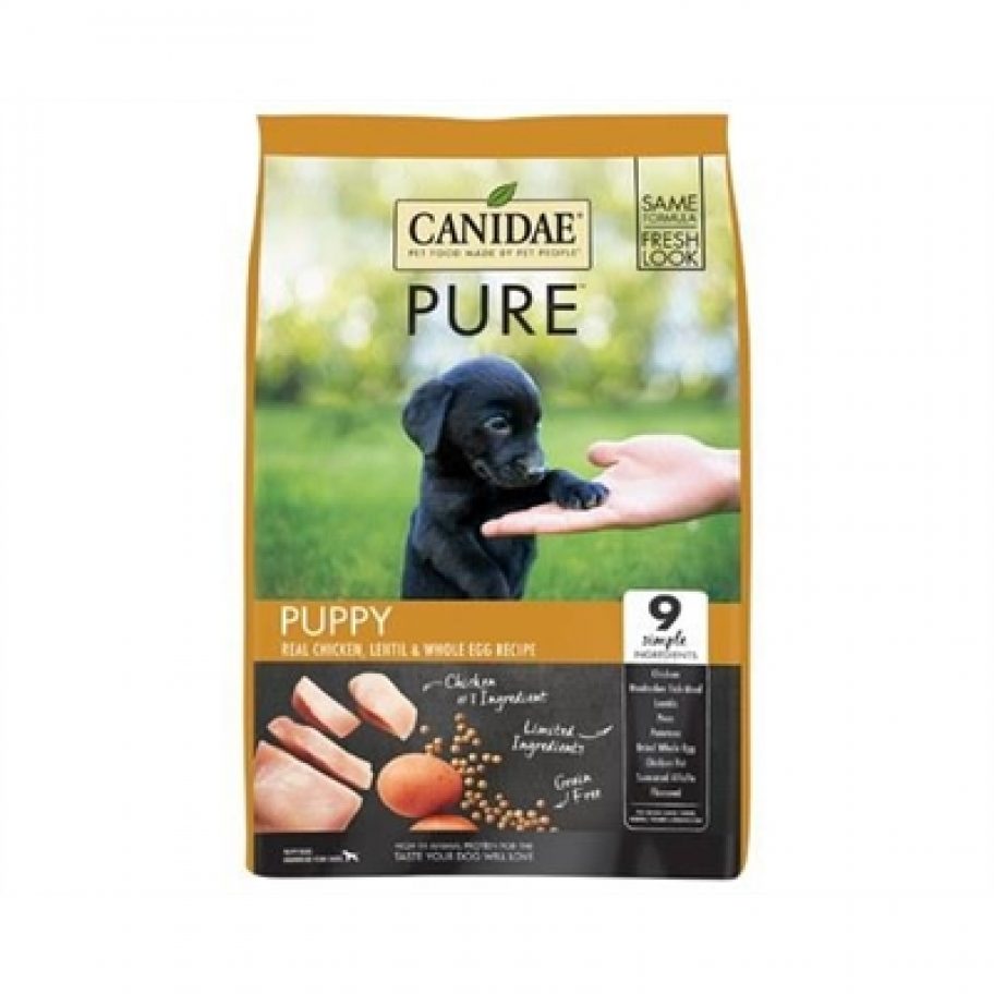 Canidae Pure Puppy Real Chicken, Lentil & Whole Egg Grain ...
