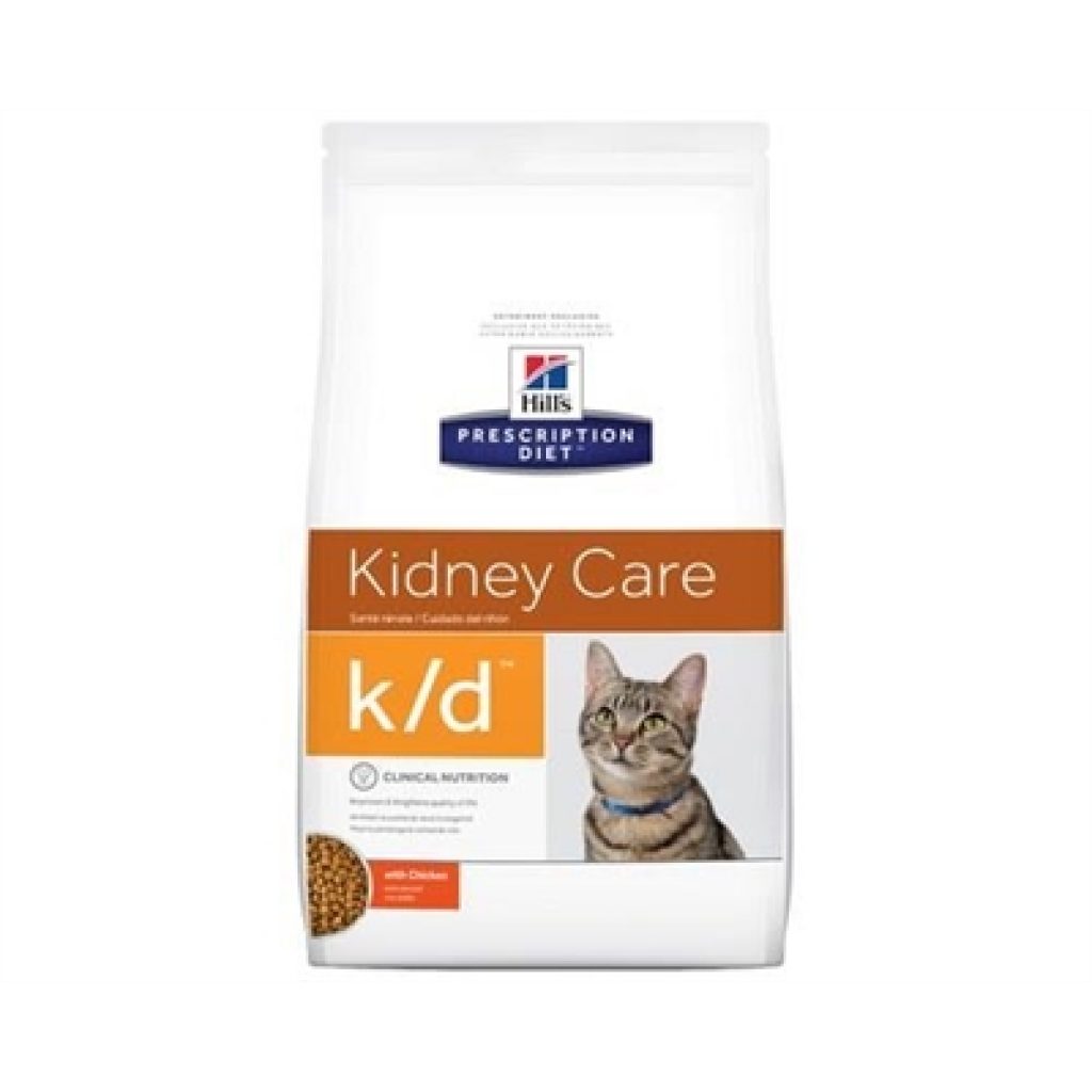 Hill's Prescription Diet K/d Kidney Care Dry Cat Food With Chicken 3