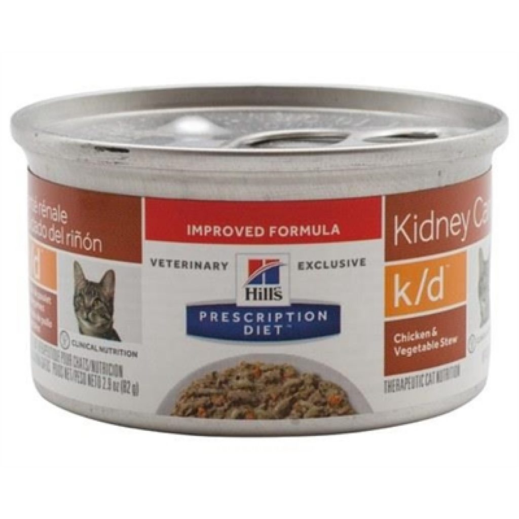 Hill's Prescription Diet K/d Kidney Care Wet Cat Food Chicken