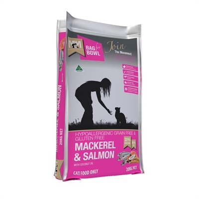 Meals For Meows Grain Free Mackerel Salmon 20kg