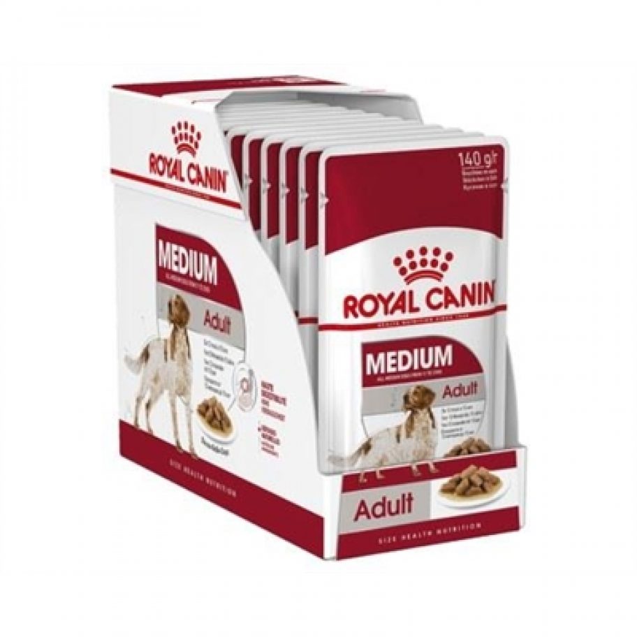 Royal Canin Medium Adult Dog Wet Food 10x140g Pet Food Reviews