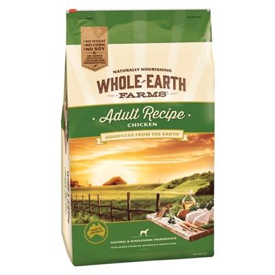 Whole Earth Farms Adult Recipe Dry Dog Food Chicken 15kg