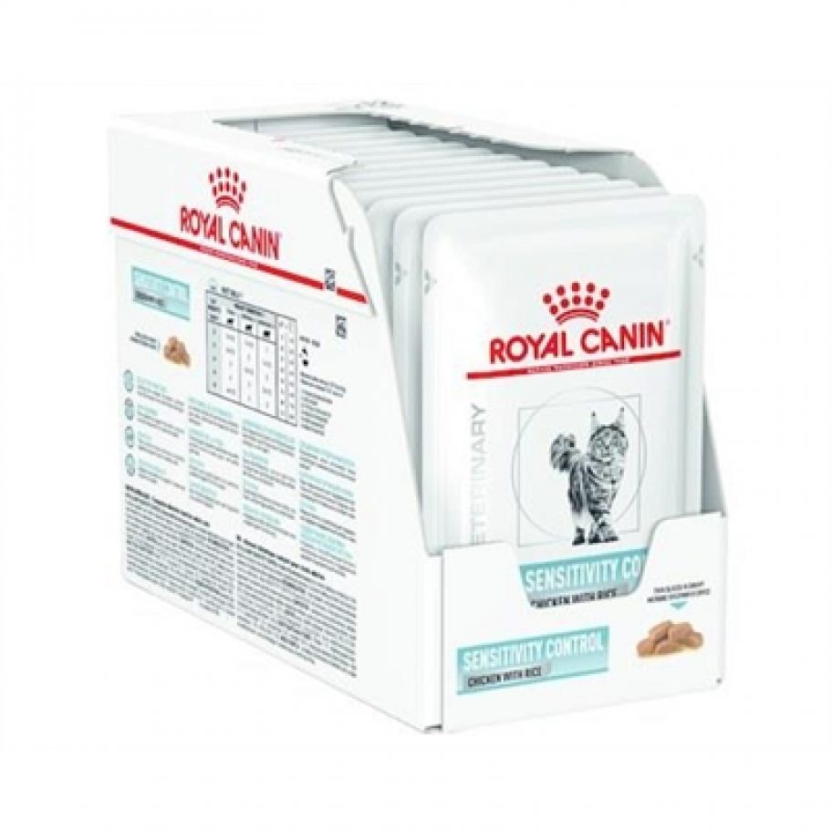 Royal Canin Veterinary Diet Sensitivity Control Chicken Cat Food 12x85g