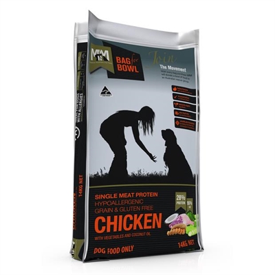 Meals For Mutts Grain Free Single Protein Chicken Dog Food 14kg