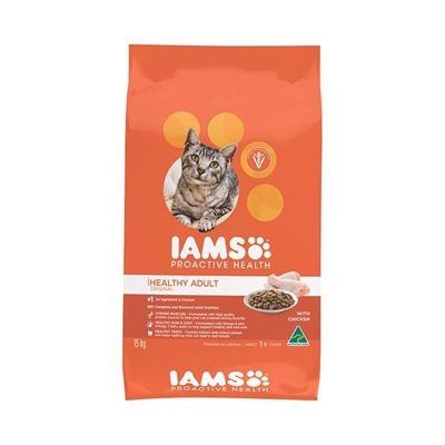 Iams Dry Cat Food Adult Chicken 3kg