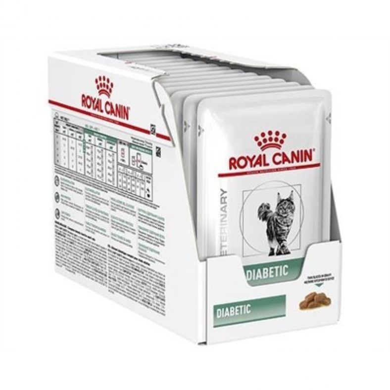 Royal Canin Veterinary Diet Diabetic Pouch 12x85g Pet Food Reviews