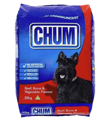 Chum dog food