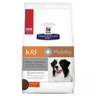 Hill's Prescription Diet k/d Kidney Care + Mobility Dry Dog Food 3.86kg