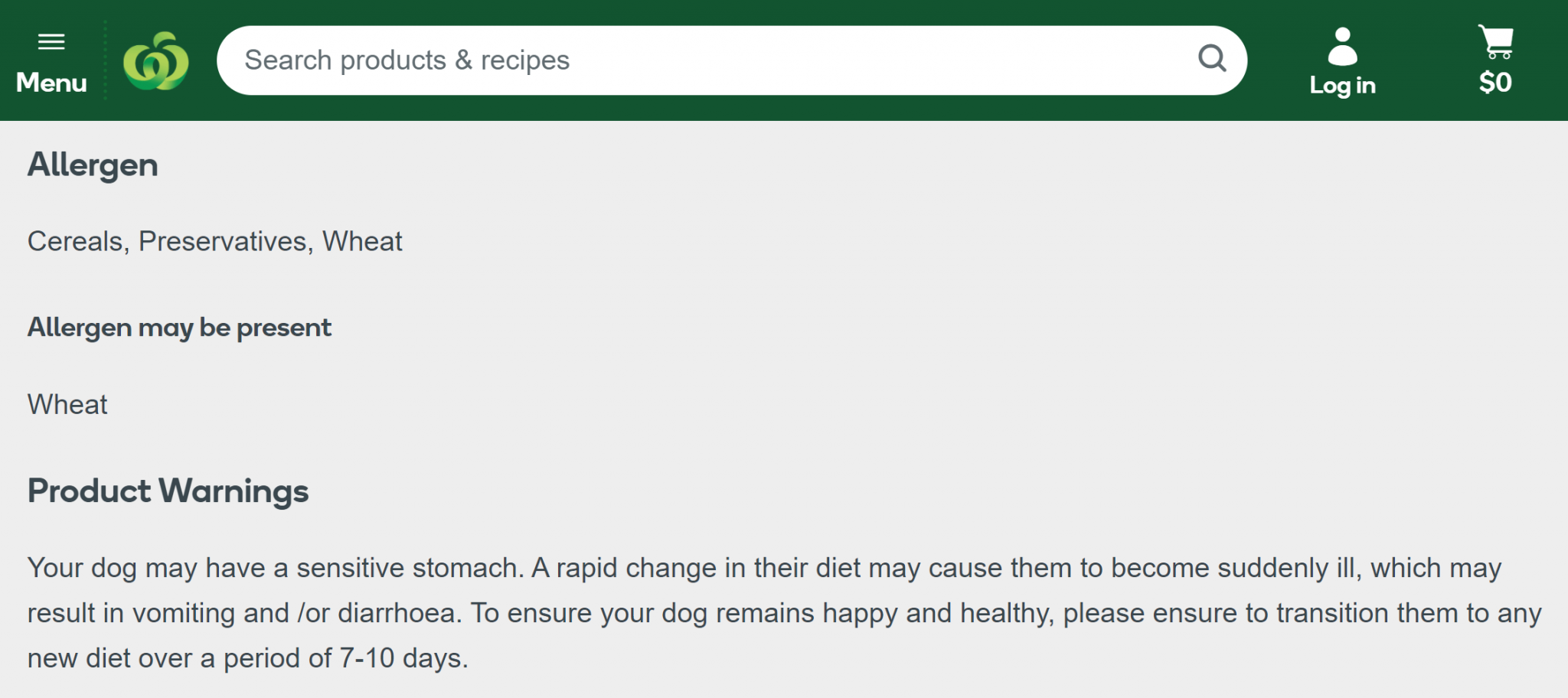 Baxters Dog Food Review