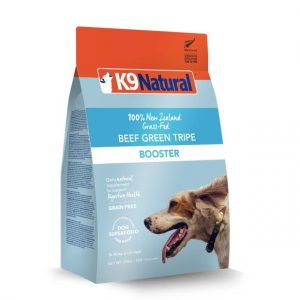 #4 Best Dog Treats in Australia:  K9 Natural Beef Green Tripe Booster / Topper