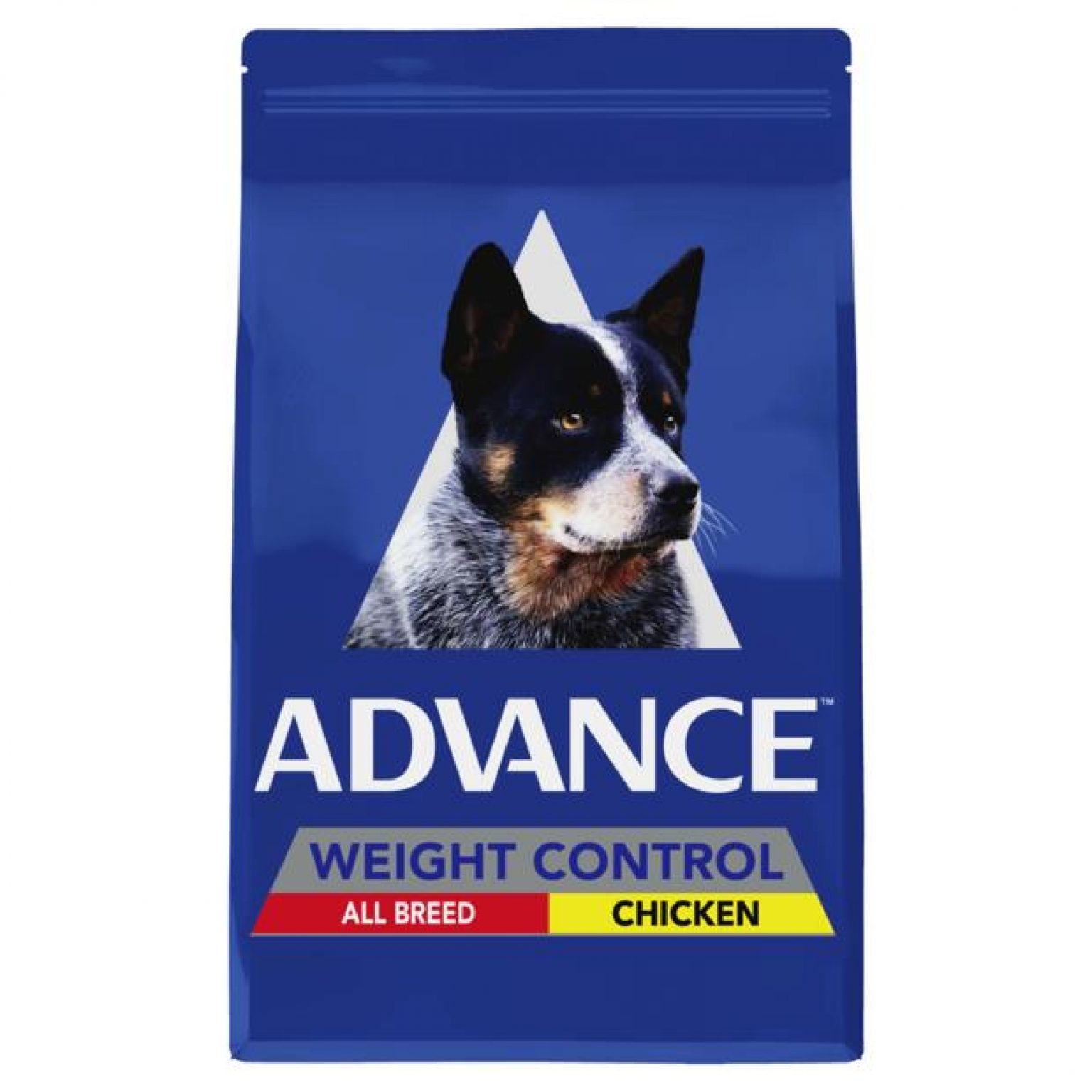 Advance Adult All Breed Weight Control Dry Dog Food Chicken 17kg Pet