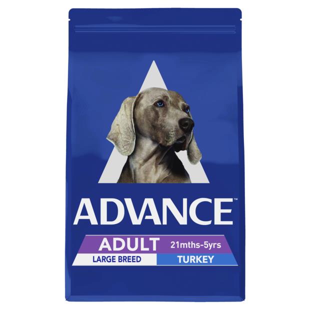 Advance Adult Large Breed Dry Dog Food Turkey 15kg Pet Food Reviews