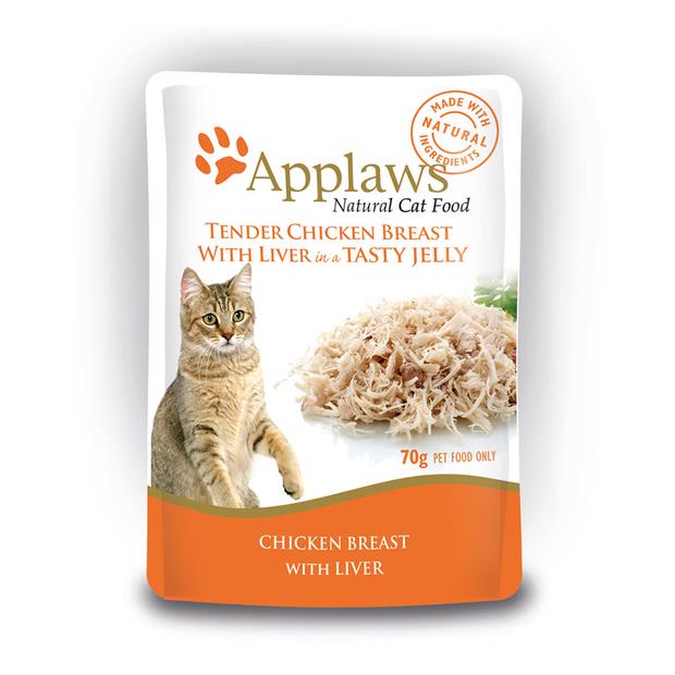 Applaws Wet Cat Food Chicken Liver Jelly Pouch 16 X 70g Pet Food Reviews (Australia)