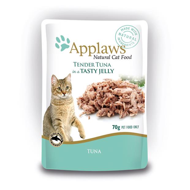 Applaws Wet Cat Food Tuna Jelly Pouch 16 X 70g Pet Food Reviews