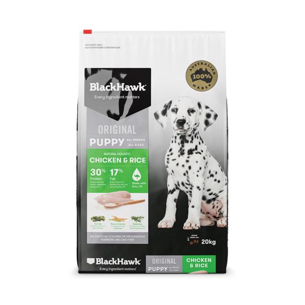 Black Hawk Chicken And Rice Puppy 2 X 3kg Pet Food Reviews (Australia)