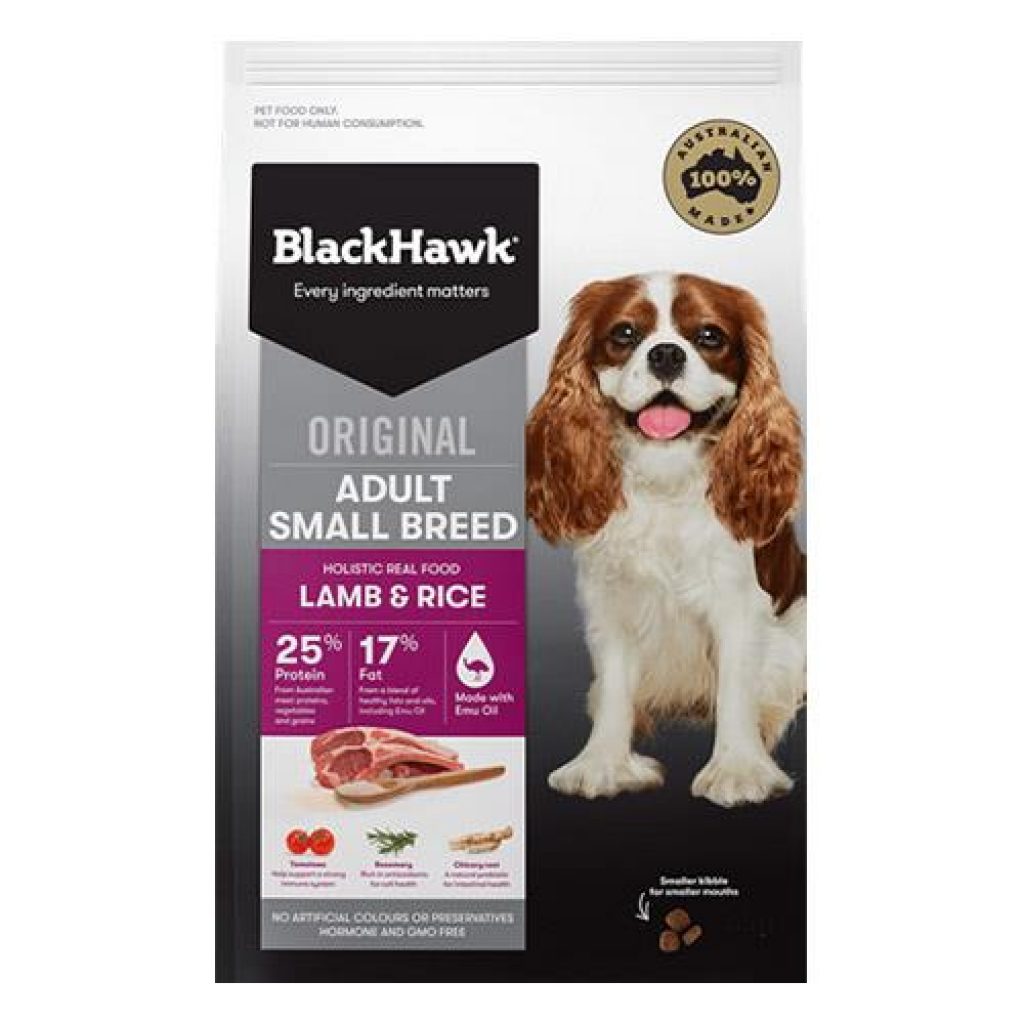 Black Hawk Lamb & Rice Small Breed Adult Dog Dry Food 3 Kg Pet Food