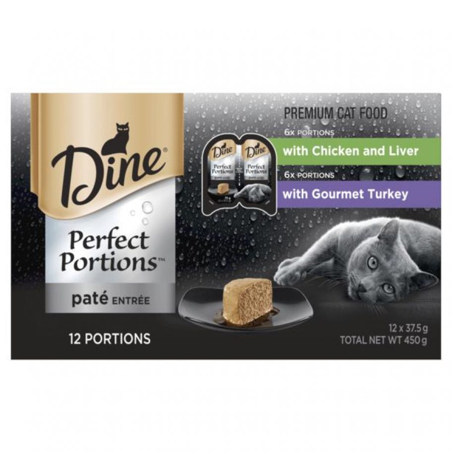 Dine Multipack Perfect Portions Pate Entree Chicken And Liver Plus