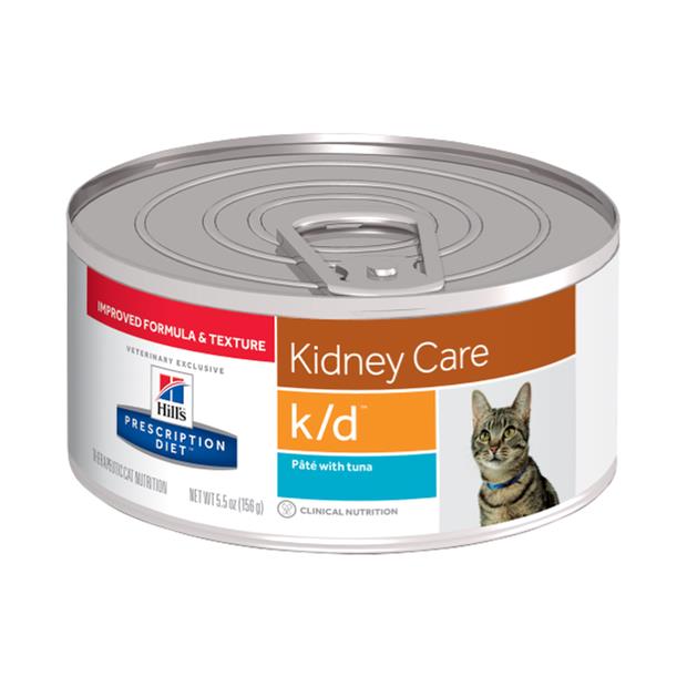Hills Prescription Diet Kd Pate With Tuna Wet Cat Food 24 X 156g Pet