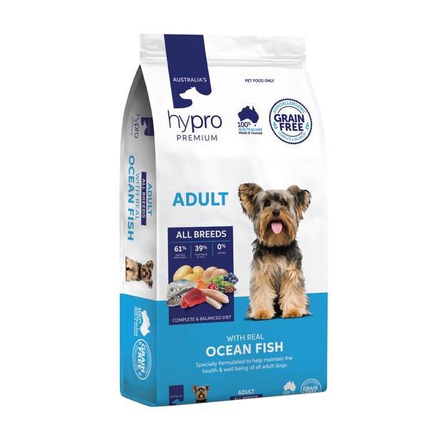 Hypro Premium Dry Dog Food Adult Ocean Fish 20kg Pet Food Reviews (Australia)