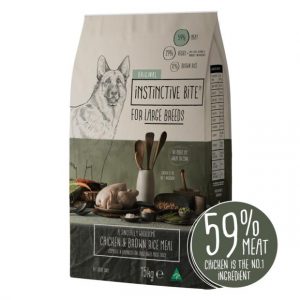 A guide to large breed dog foods (and large breed puppy foods) 6 Instinctive Bite large breed dog food