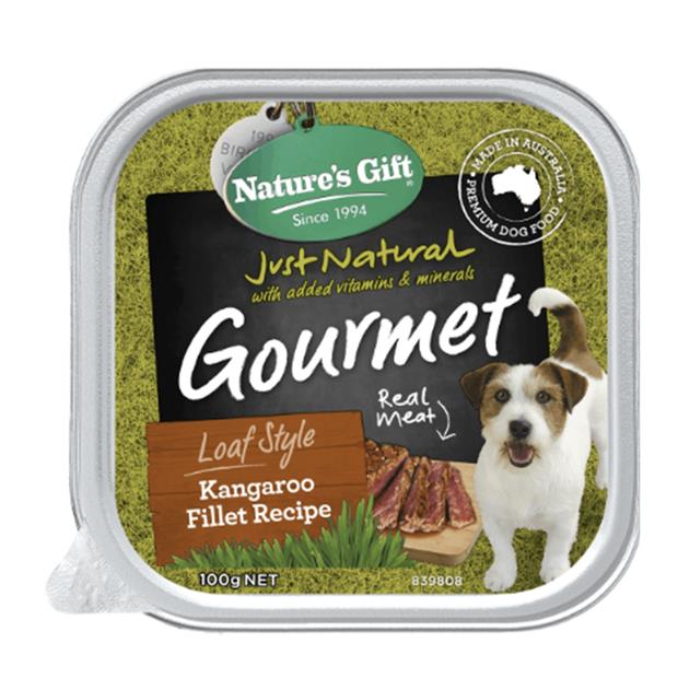 Natures Gift Wet Dog Food Adult Kangaroo Fillet 9 X 100g Pet Food Reviews (Australia)