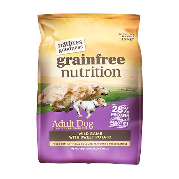 Natures Goodness Dry Dog Food Adult Wild Game 3kg Pet Food Reviews