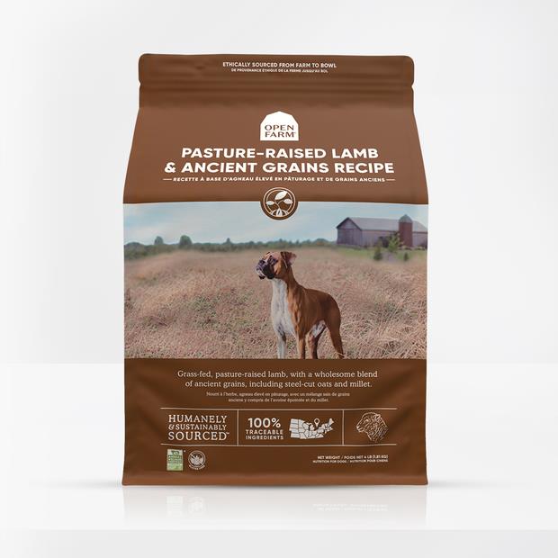 Open Farm Pasture Raised Lamb Ancient Grain Dry Dog Food 1.8kg Pet