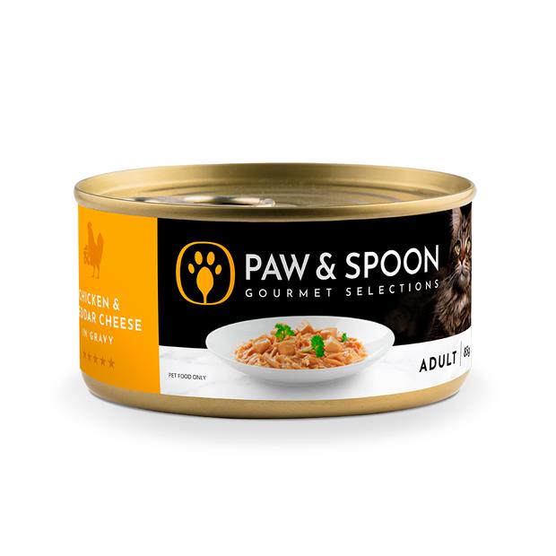 Paw And Spoon Chicken And Cheddar Cheese Wet Cat Food 85g Pet Food Reviews (Australia)