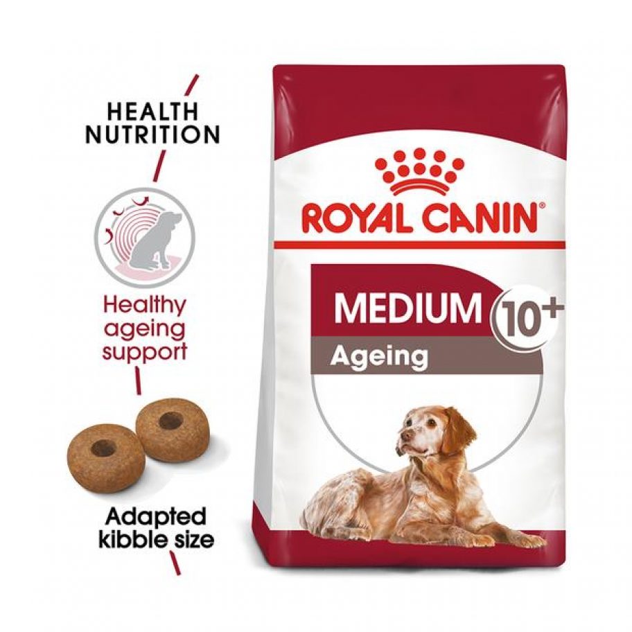 Royal Canin Medium Ageing 10 Plus Senior Dry Dog Food 15kg Pet Food