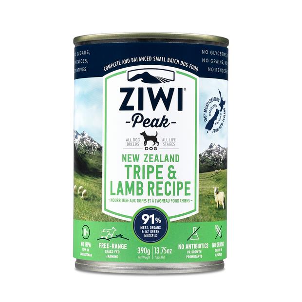 Ziwi Peak Wet Dog Food Tripe And Lamb 12 X 390g Pet Food Reviews