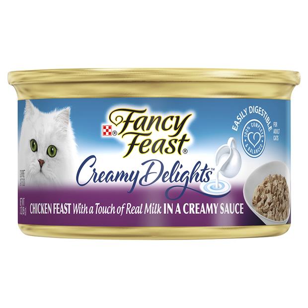 Fancy Feast Classics Creamy Delights Grilled Chicken 85g Pet Food