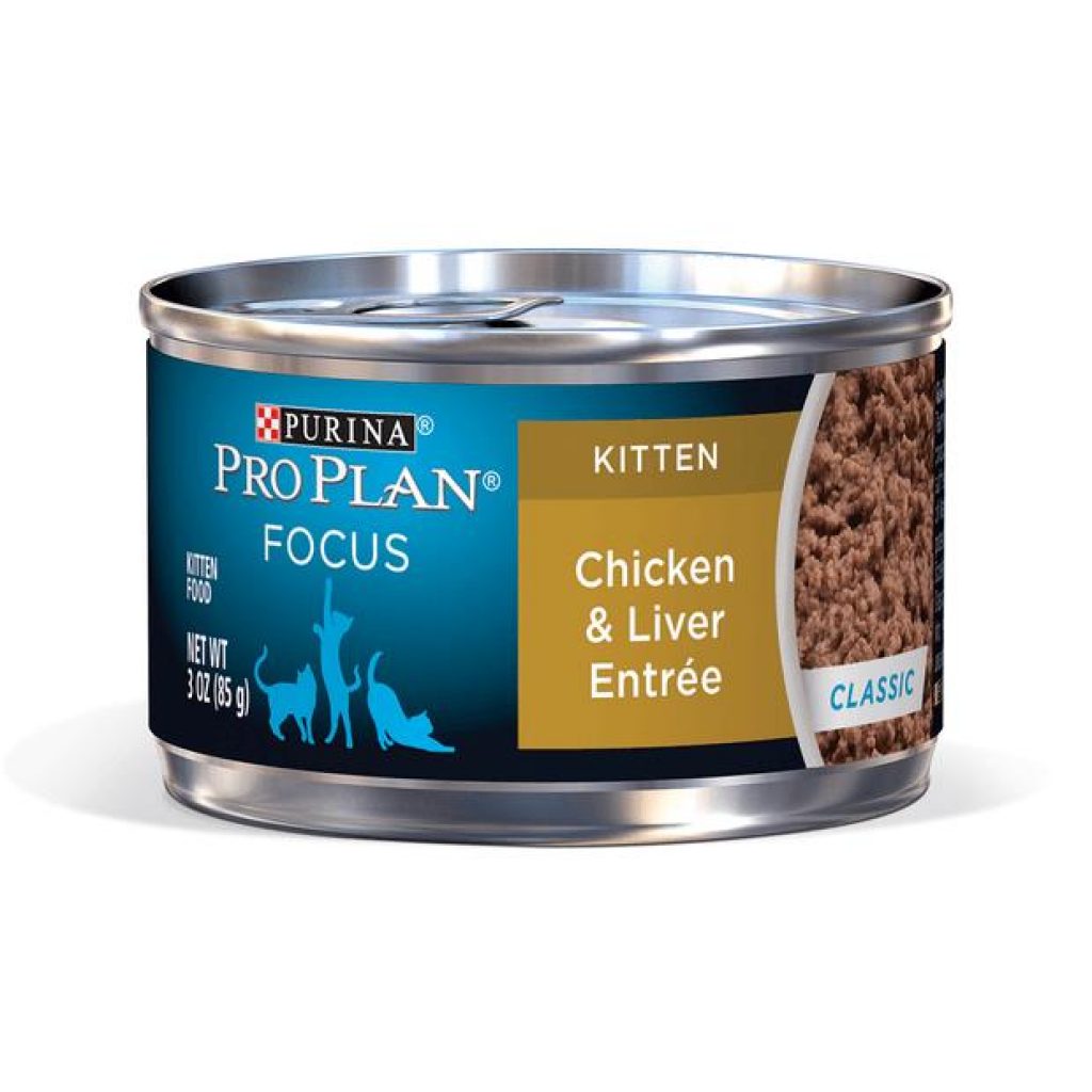 Pro Plan Wet Kitten Food Chicken Liver Entree 85g Pet Food Reviews