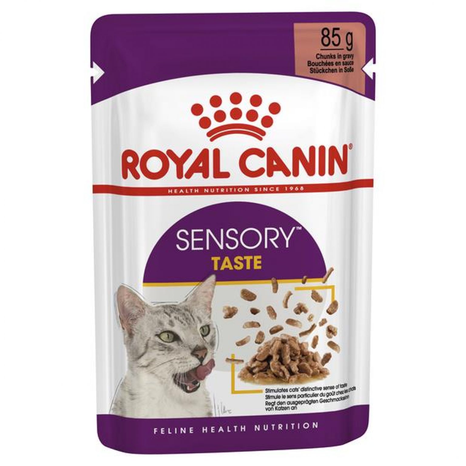 Royal Canin Sensory Taste Gravy Wet Cat Food 12 X 85g Pet Food