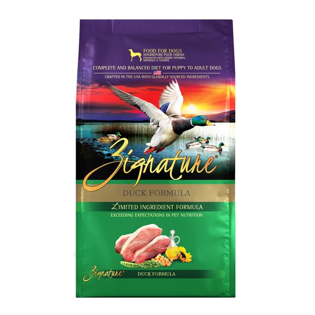 Zignature Grain Free Duck Formula Dry Dog Food 1.8kg Pet Food Reviews