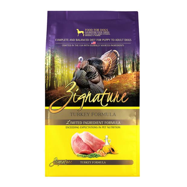 Zignature Grain Free Turkey Formula Dry Dog Food 3.6kg Pet Food