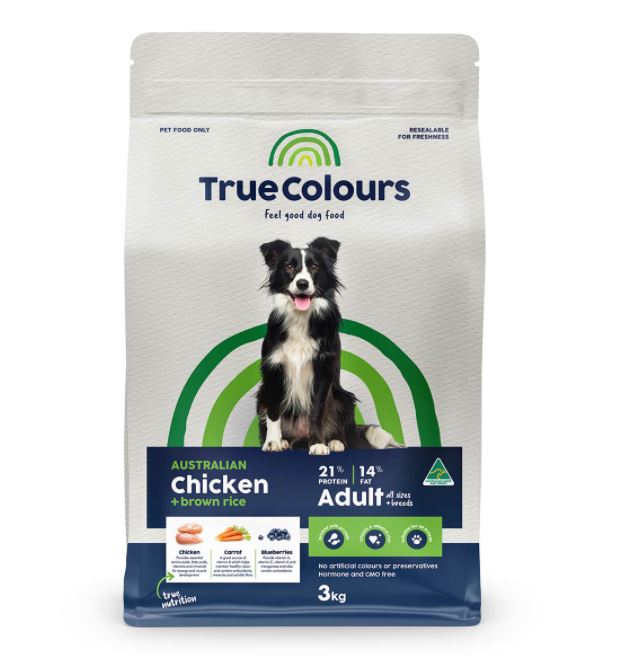 True Colours dog food review