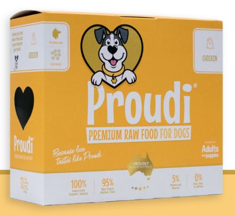 Proudi dog food review