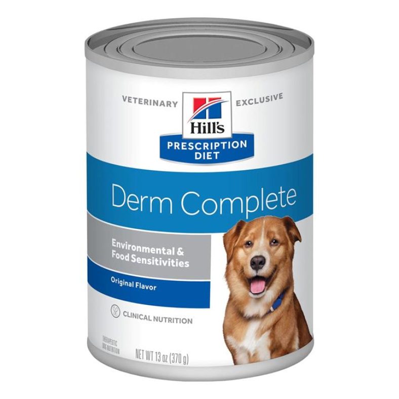 Hill's Prescription Diet Derm Complete Rice & Egg Recipe Wet Dog Food