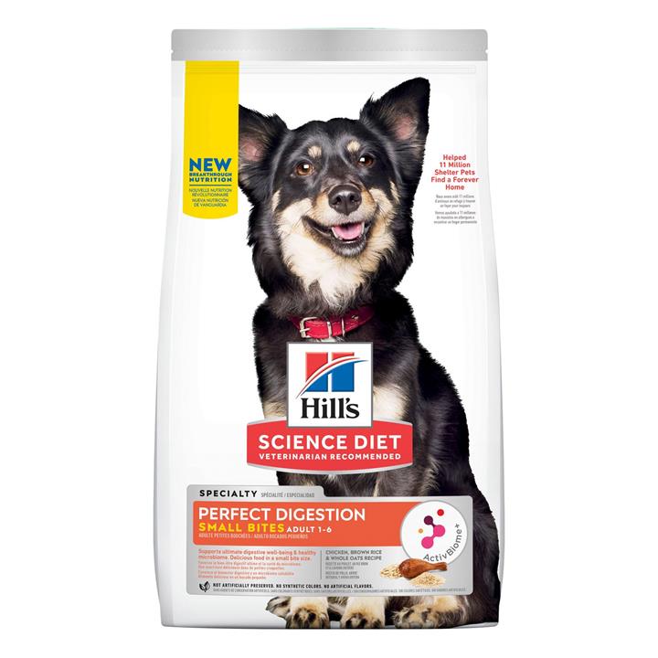 Hill's Science Diet Adult Perfect Digestion Small Bites Dry Dog Food 5.