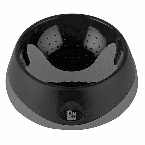Oh Bowl For Dogs Small Medium Black 1 Piece Pet Food Reviews Australia 