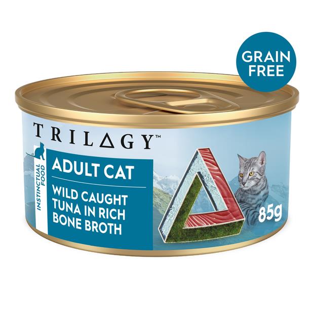 Trilogy Wild Caught Tuna In Bone Broth Wet Cat Food 24 X 85g Pet Food