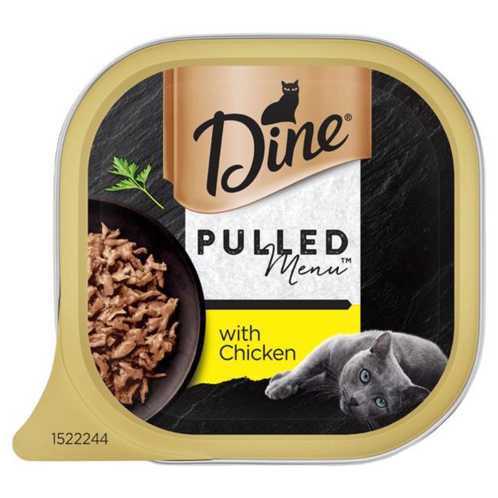 Dine Pulled Menu With Chicken Wet Cat Food Tray 85g Pet Food Reviews (Australia)