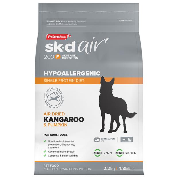 Prime100 Skd Air Kangaroo And Pumpkin Dry Dog Food 2.2kg Pet Food