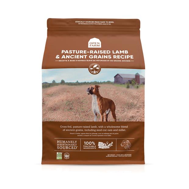 Open Farm Pasture Raised Lamb Ancient Grain Dry Dog Food 3.6kg Pet
