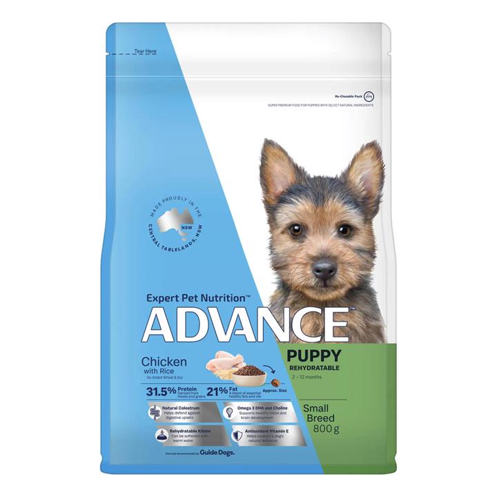 Advance Puppy Rehydratable Small Breed Dog Dry Food (Chicken & Rice