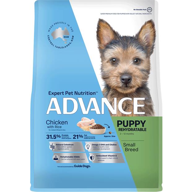 Advance Small Puppy Rehydratable Dry Dog Food Chicken With Rice 0.8kg