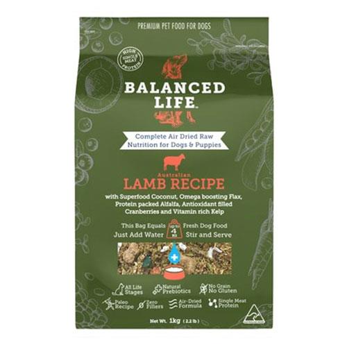 Balanced Life Rehydrate Dry Dog Food Lamb 1 Kg Pet Food Reviews