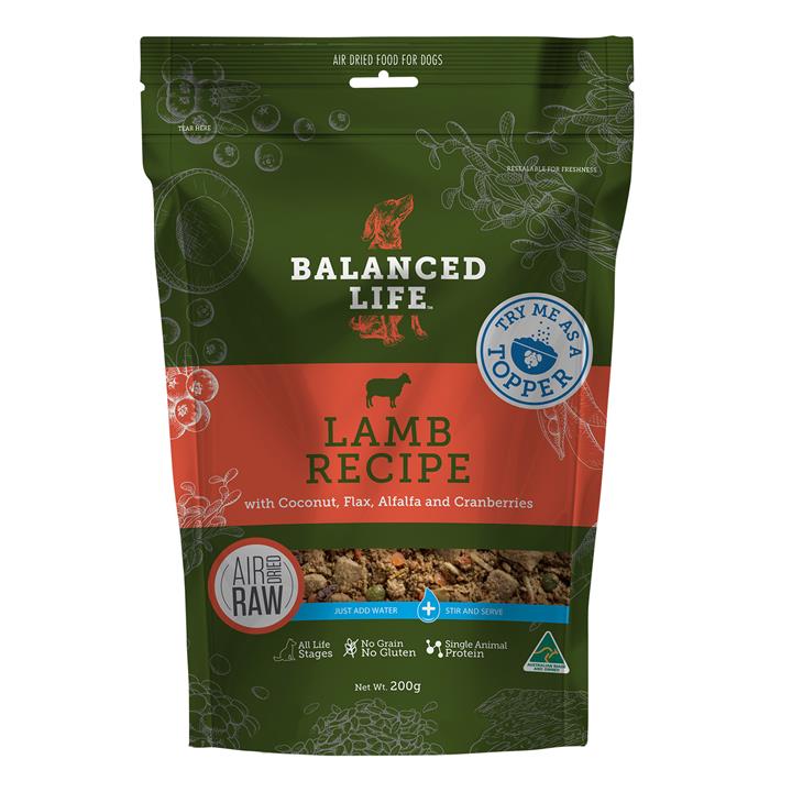 Balanced Life Rehydrate Dry Dog Food Lamb 200 Gm Pet Food Reviews