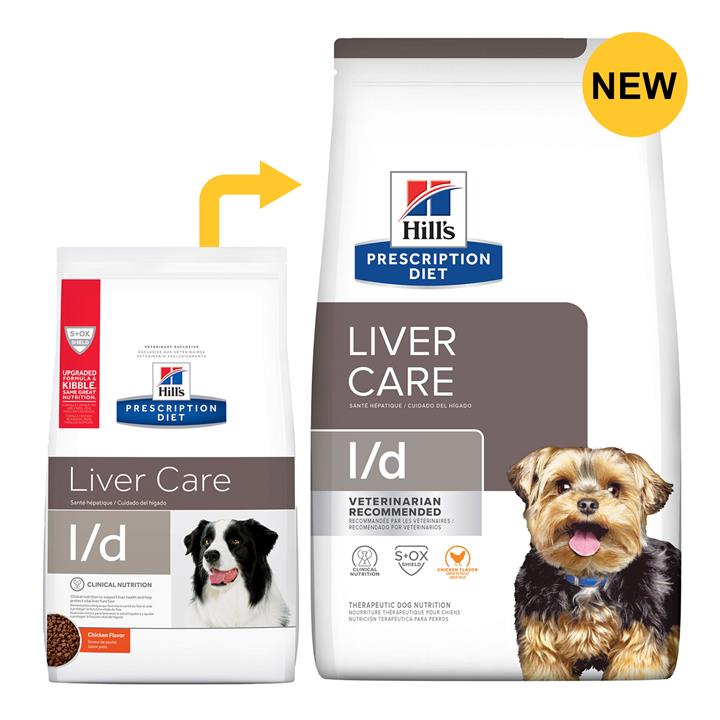 Hill's Prescription Diet L/D Liver Care Chicken Flavour Dry Dog Food 7.